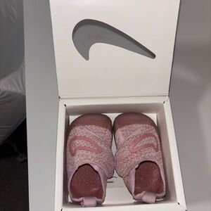 Pink Nike Swoosh 1 size 3C